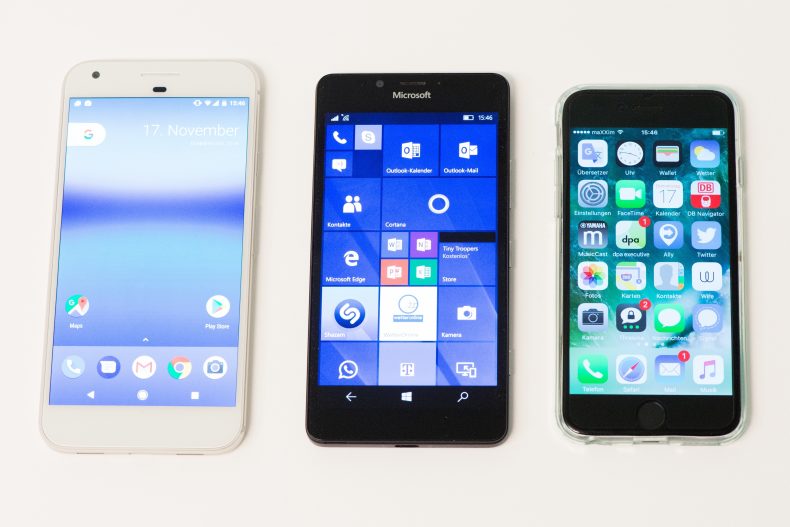 إطلالة على أهم أنظمة تشغيل الهواتف الذكية